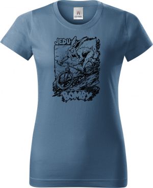 Sjezdař, jedu bomby, V2, černý tisk