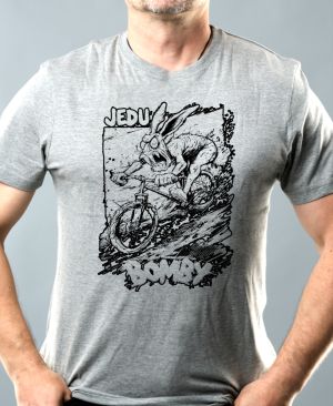 Sjezdař, jedu bomby, V2, černý tisk