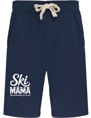 Ski Máma.Jako každá máma jen víc cool, bílý tisk