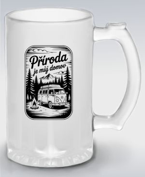 Příroda je můj domov, černý tisk