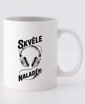 SKVĚLE NALADĚN, černý tisk