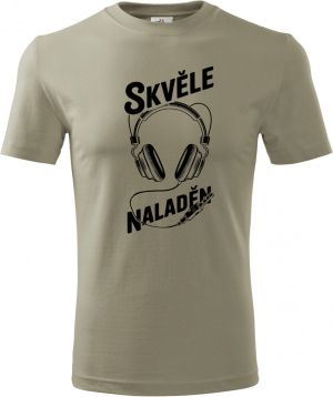 SKVĚLE NALADĚN, černý tisk