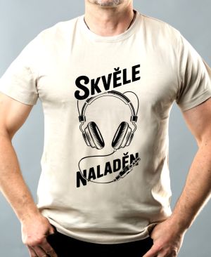 SKVĚLE NALADĚN, černý tisk