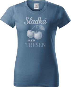 Sladká jako třešeň, bílý potisk