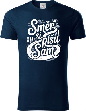 Směr si píšu sám, bílý tisk