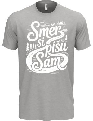 Směr si píšu sám, bílý tisk