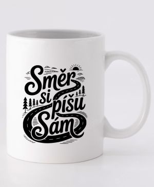 Směr si píšu sám, černý tisk