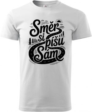 Směr si píšu sám, černý tisk