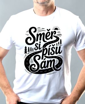 Směr si píšu sám, černý tisk