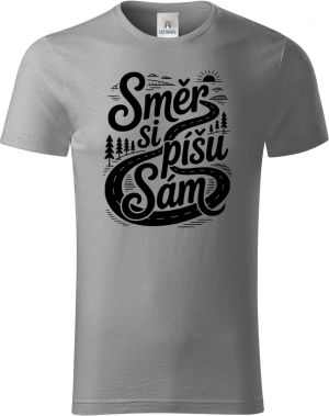 Směr si píšu sám, černý tisk