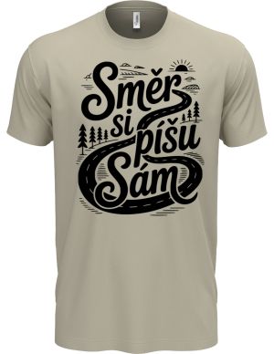 Směr si píšu sám, černý tisk