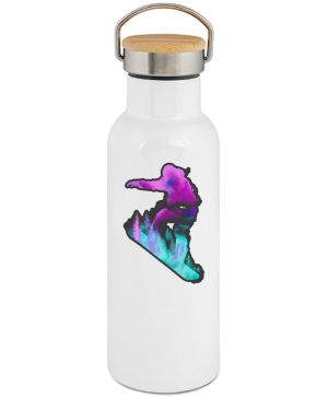 Snowboardista, černý potisk