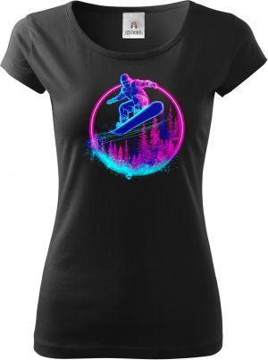 Snowboardista-neon. V1