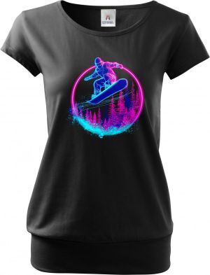 Snowboardista-neon. V1