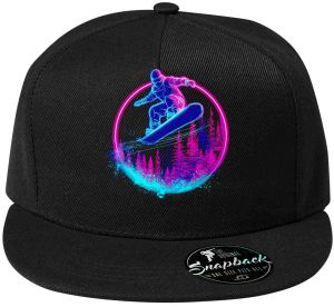 Snowboardista-neon. V1