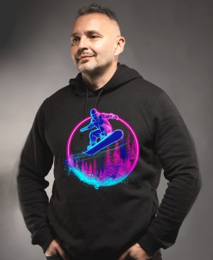 Snowboardista-neon. V1