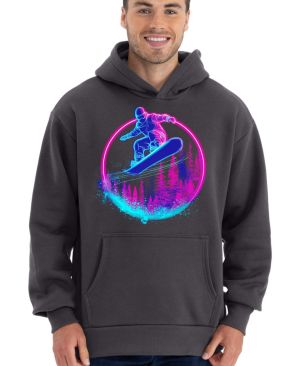 Snowboardista-neon. V1