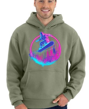 Snowboardista-neon. V1