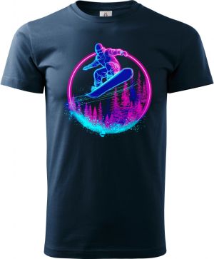 Snowboardista-neon. V1
