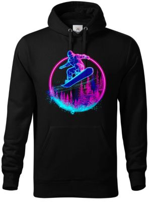 Snowboardista-neon. V1