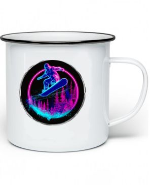 Snowboardista-neon. V1
