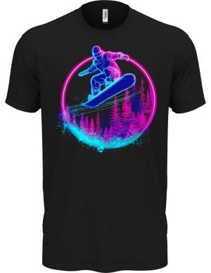 Snowboardista-neon. V1
