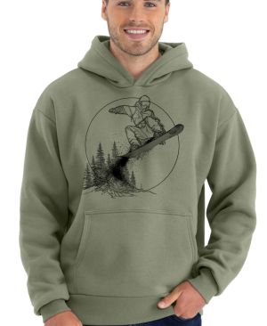 Snowboardista-neon. V2, černý potisk