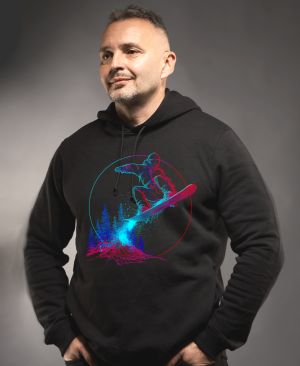 Snowboardista-neon. V2