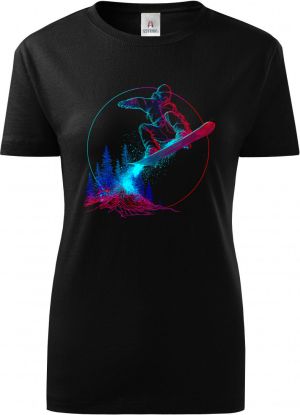 Snowboardista-neon. V2