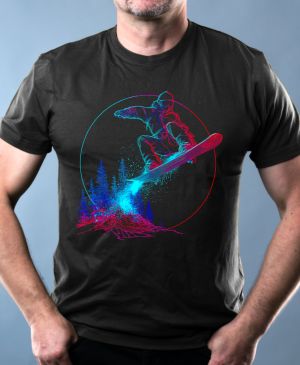 Snowboardista-neon. V2