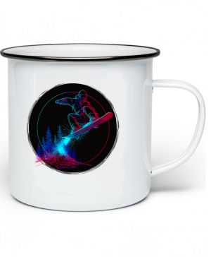 Snowboardista-neon. V2