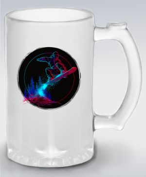 Snowboardista-neon. V2