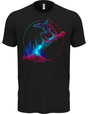 Snowboardista-neon. V2