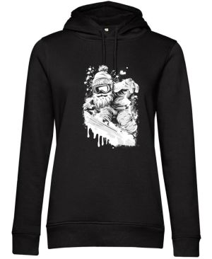 Snowboardový Mrazík, bílý tisk