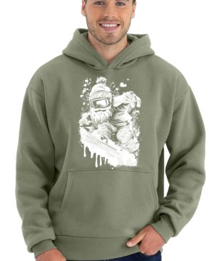 Snowboardový Mrazík, bílý tisk