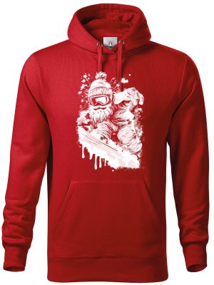 Snowboardový Mrazík, bílý tisk