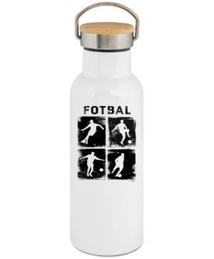 Retro fotbalová čtyřka, černý tisk