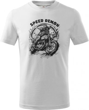 Speed demon, černý tisk