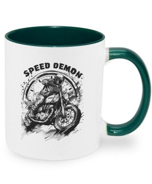 Speed demon, černý tisk