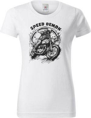 Speed demon, černý tisk