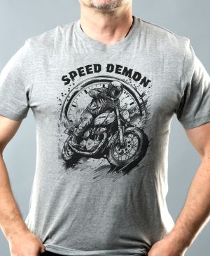 Speed demon, černý tisk