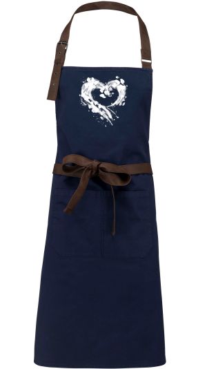 Srdce z tlapek, V2, bílý potisk