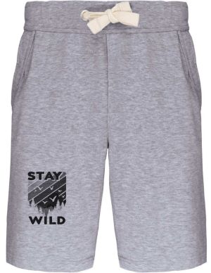 Stay Wild, V1, černý potisk