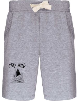 Stay Wild, V2, černý potisk