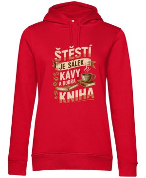Štěstí je šálek kávy a dobrá kniha