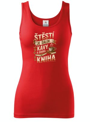 Štěstí je šálek kávy a dobrá kniha