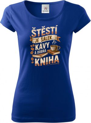 Štěstí je šálek kávy a dobrá kniha