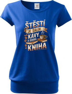 Štěstí je šálek kávy a dobrá kniha