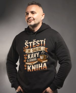 Štěstí je šálek kávy a dobrá kniha