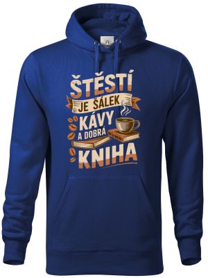 Štěstí je šálek kávy a dobrá kniha